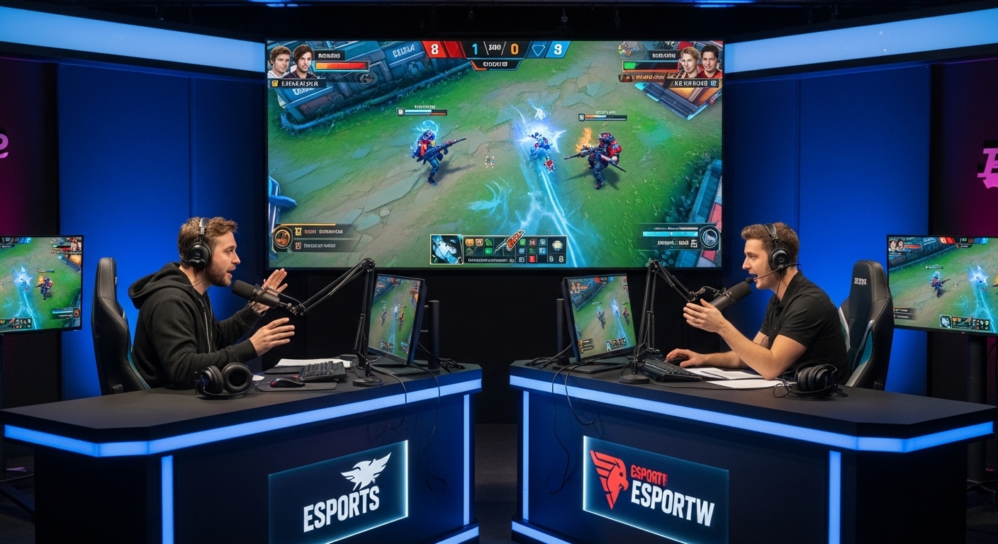 The Role of Casters and Commentators in Esports
